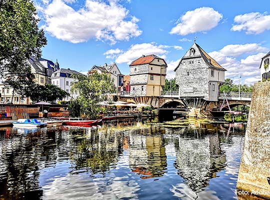 Eine Stadt, welche einen Mittelalterlichen Charme besitzt