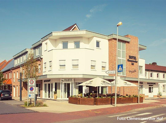 Außenansicht vom Clemenswerther Hof in Sögel