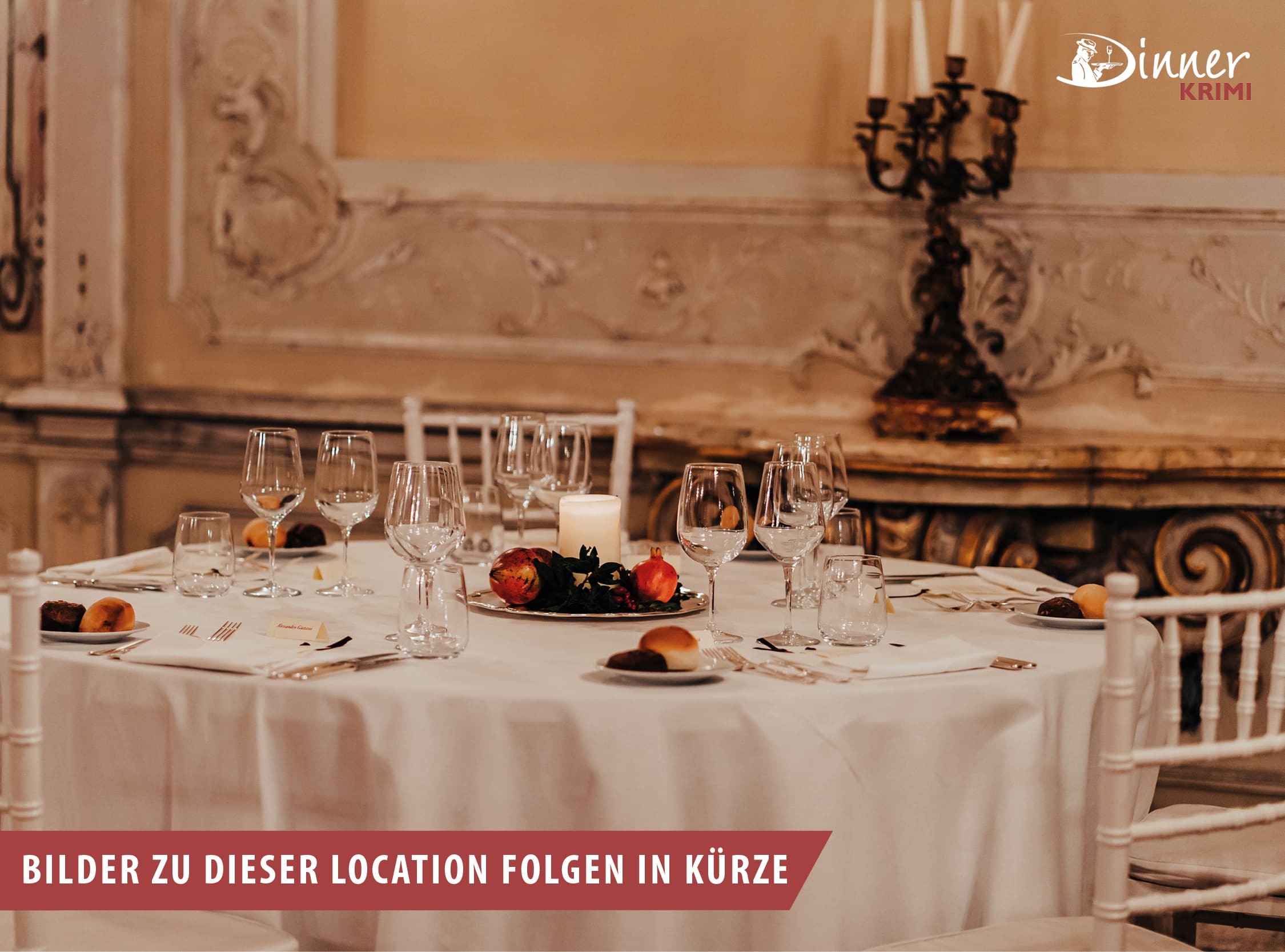 Krimidinner in edlem Ambiente